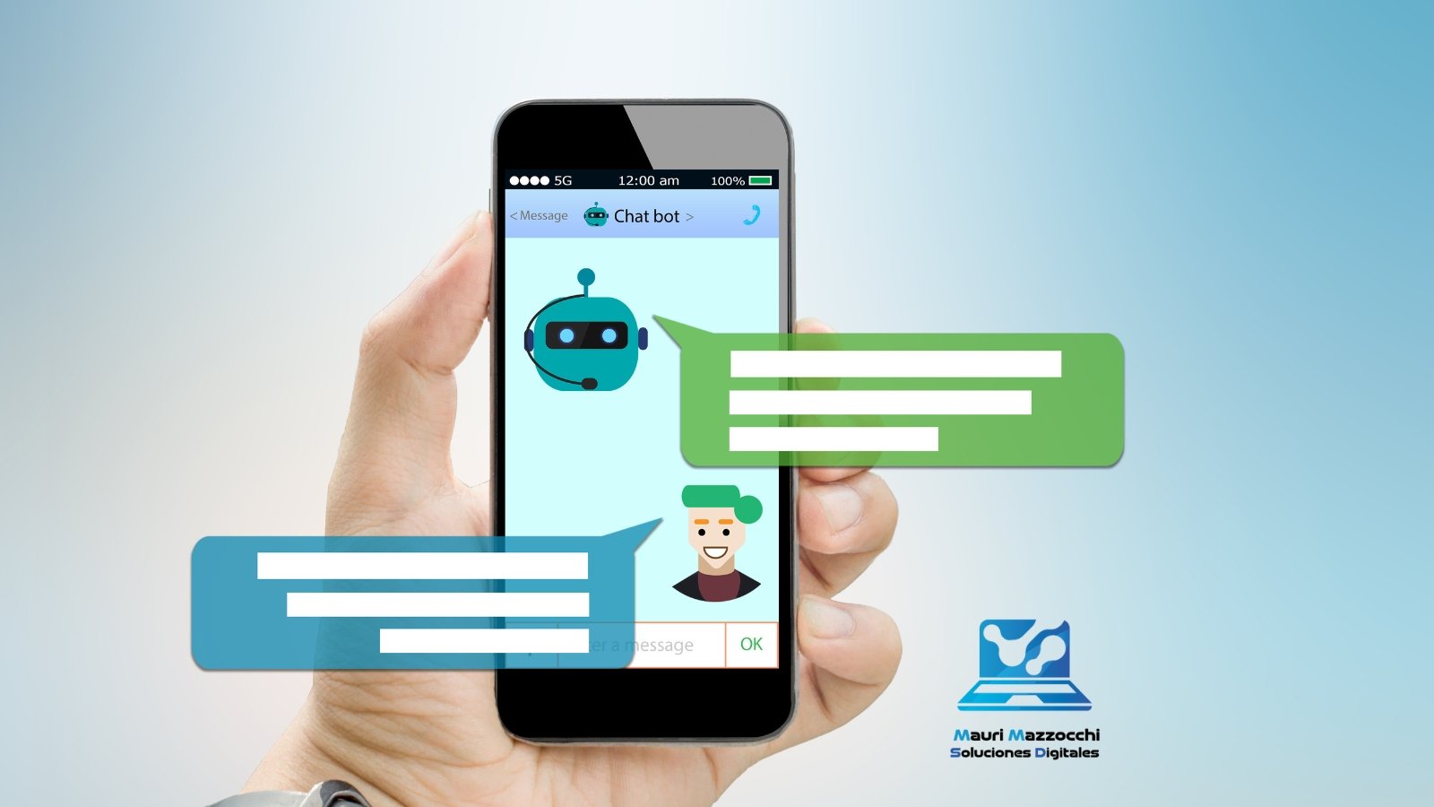 Banner Chatbots & WhatsApp — flujos inteligentes y automatizaciones